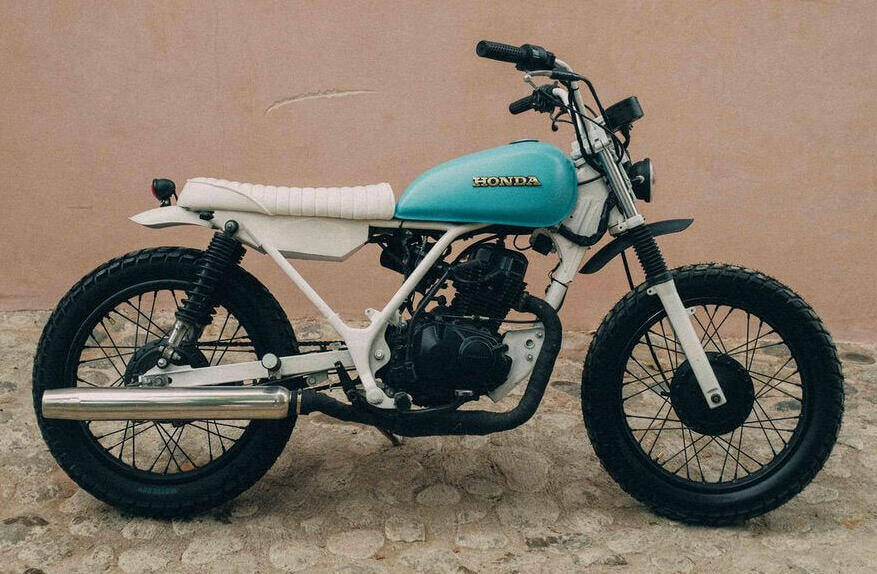 Blue Honda 150cc Blue Honda 150cc