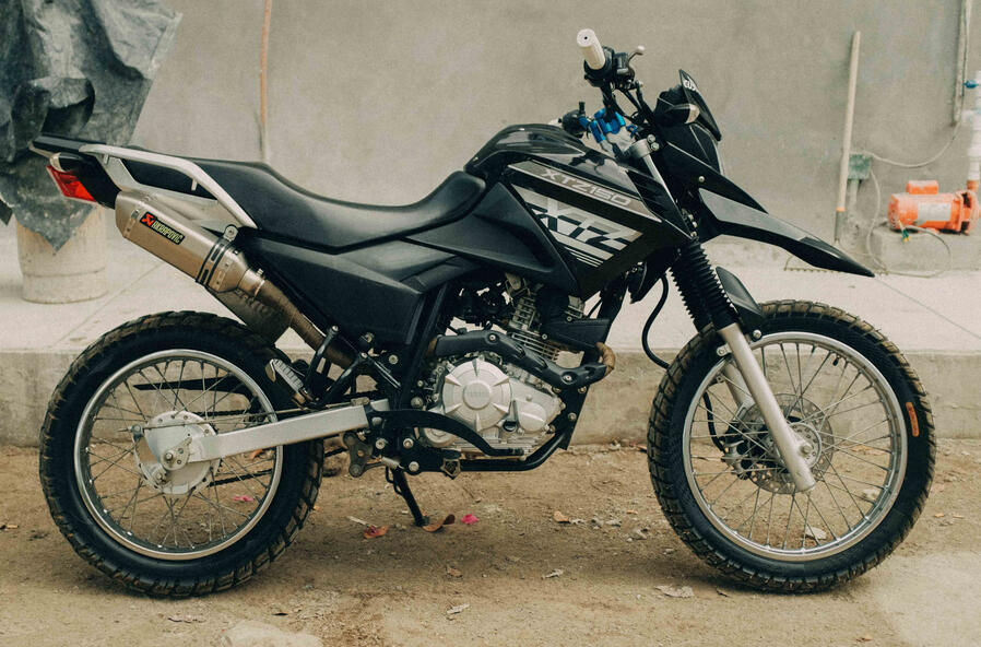 White Yamaha XTZ 150 White Yamaha XTZ 150